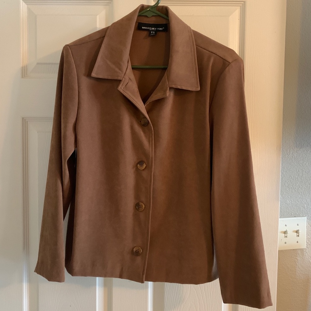 ❤️New Briggs New York Women’s Jacket Size PS or S